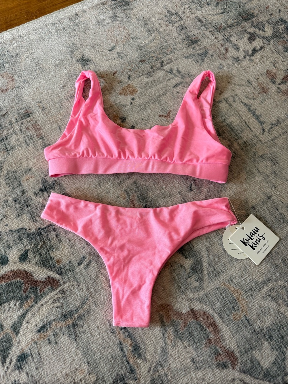 Kulani Kinis Pink Bikini Set